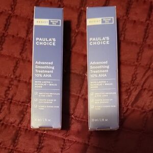 NWOT Paula's Choice Blue Advanced Smoothing Treatment 10% AHA